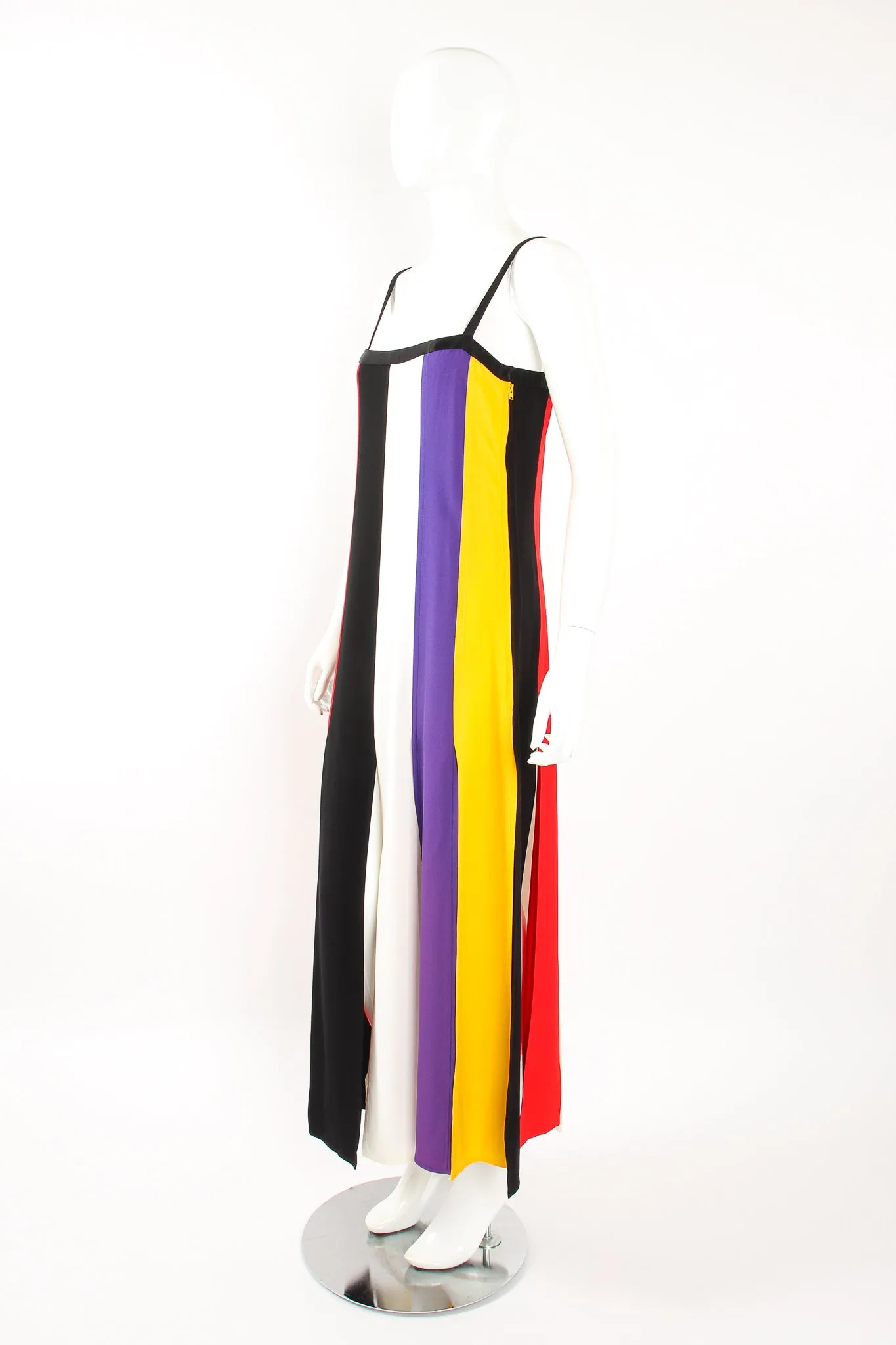 Rainbow Stripe Carwash Dress