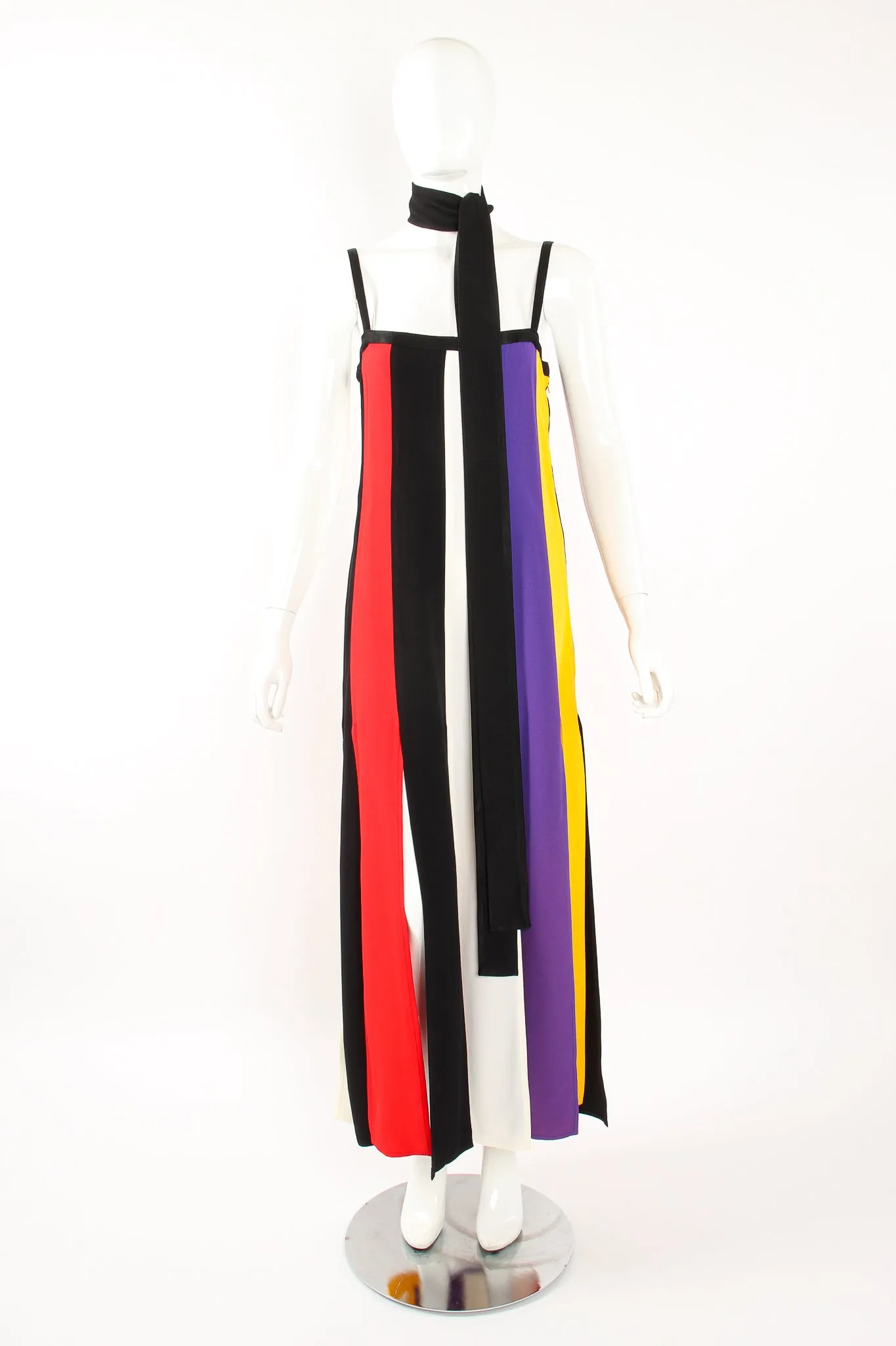 Rainbow Stripe Carwash Dress