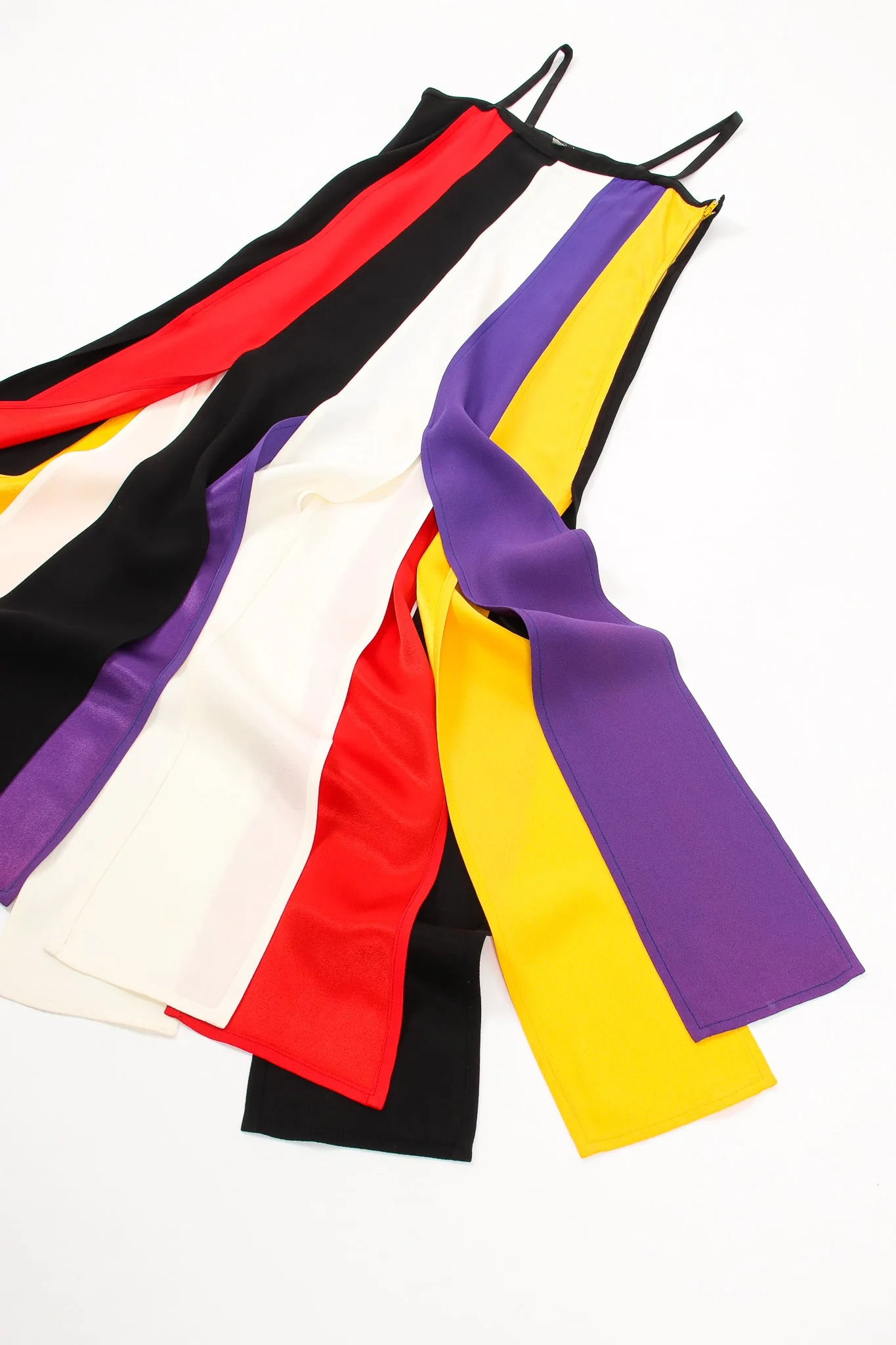 Rainbow Stripe Carwash Dress