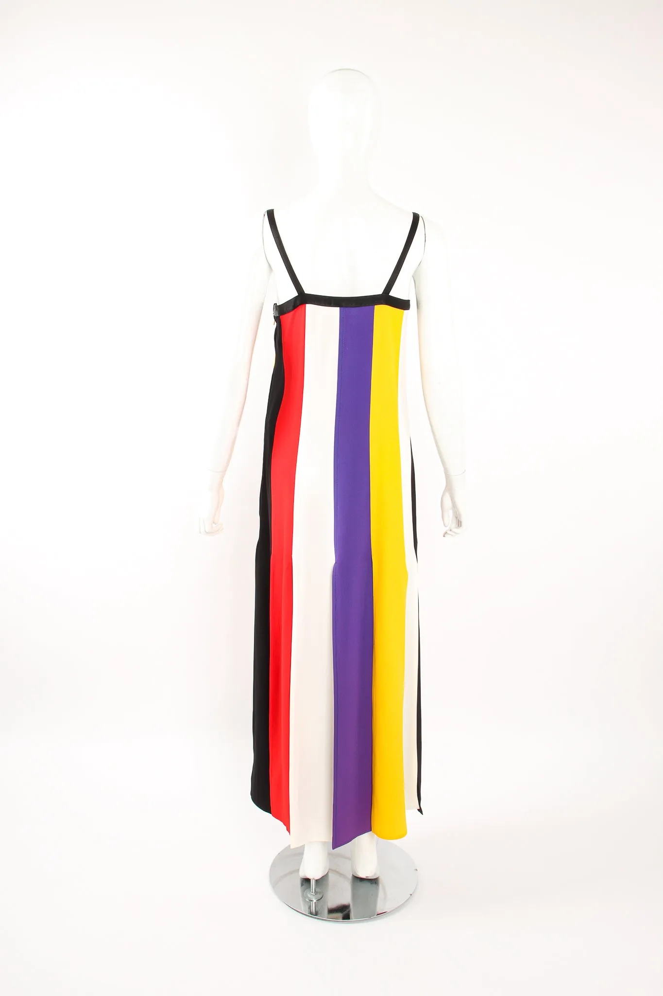Rainbow Stripe Carwash Dress