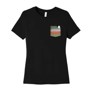 Rainbow Trout Women's Pocket Tee