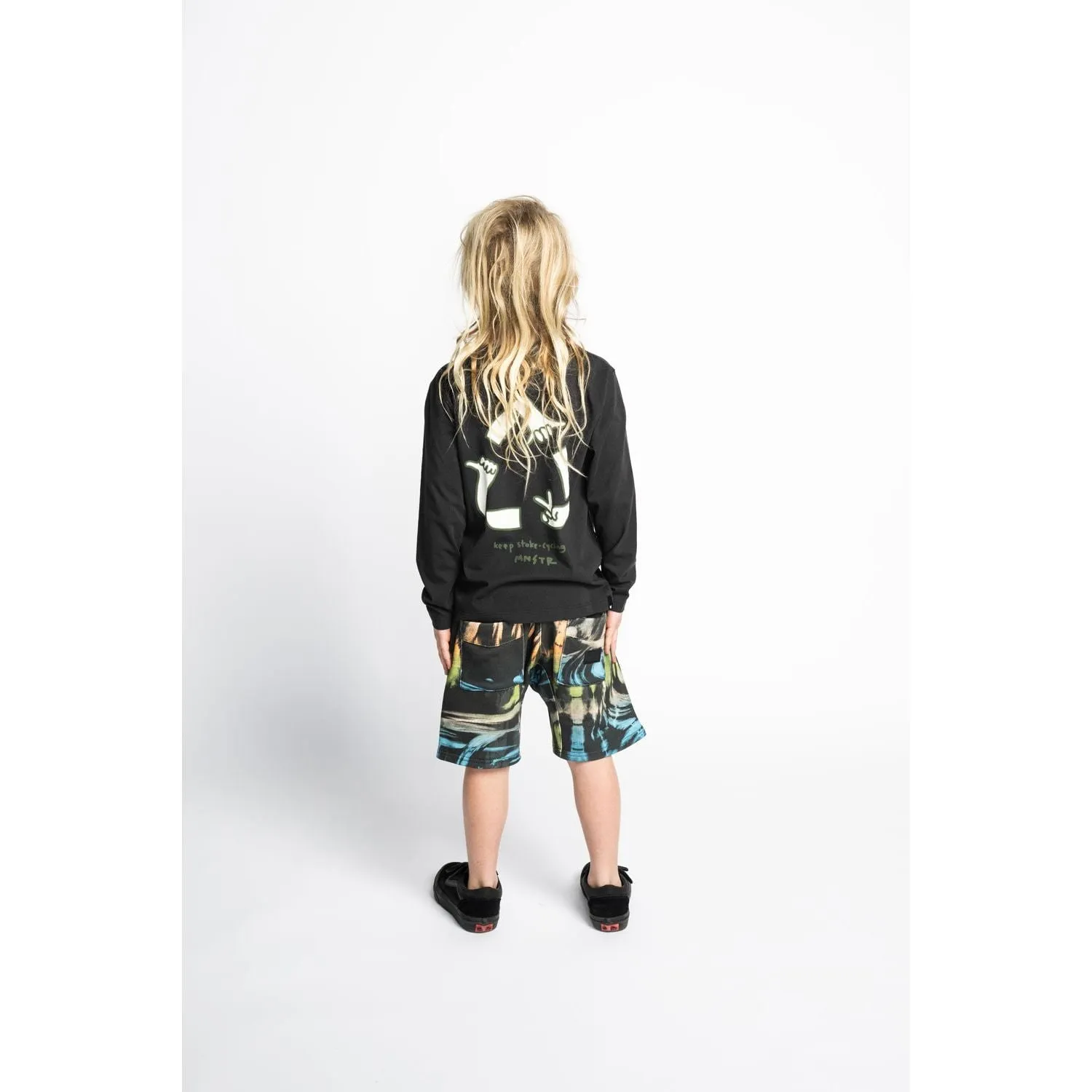 Recycle Ls Tee - Soft Black
