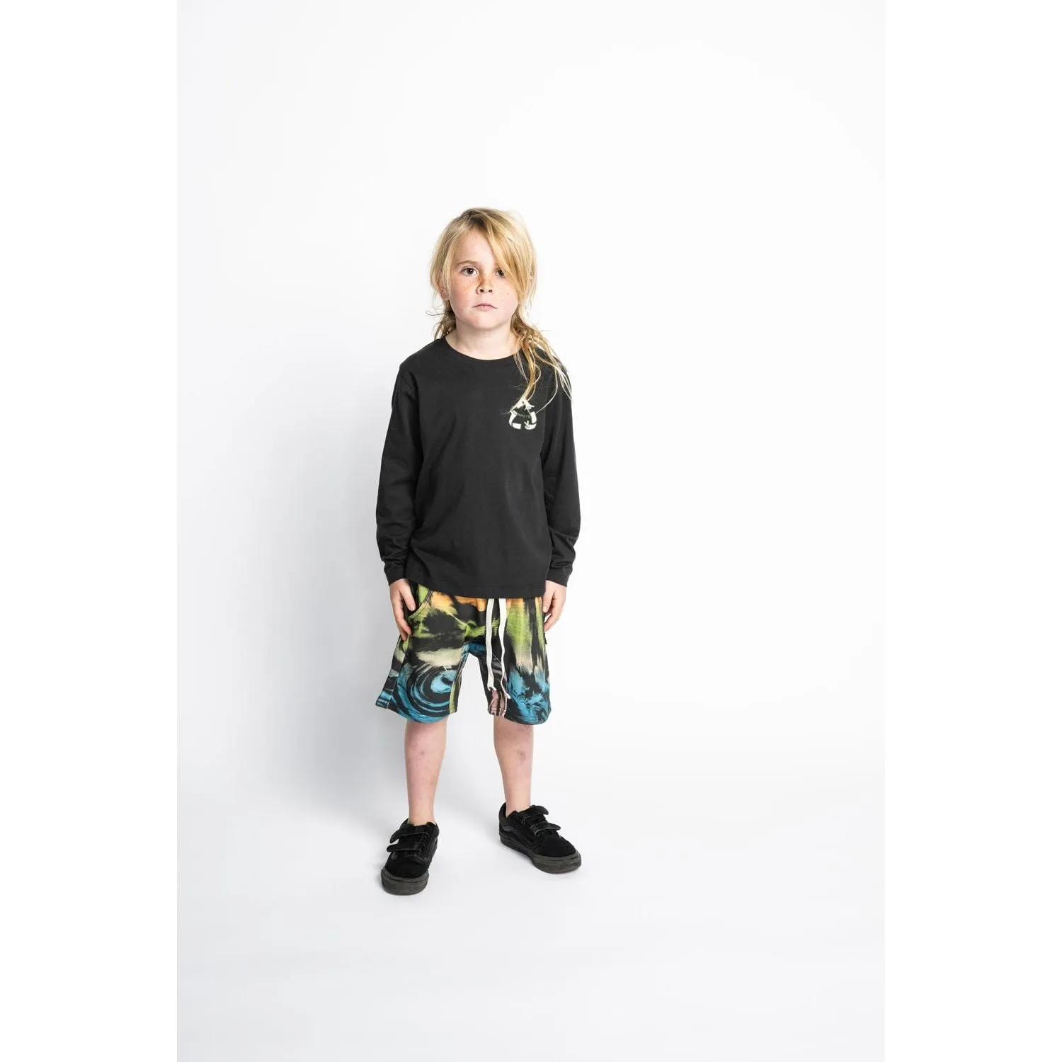 Recycle Ls Tee - Soft Black