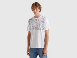 Regular Fit Round Neck Printed Tshirt