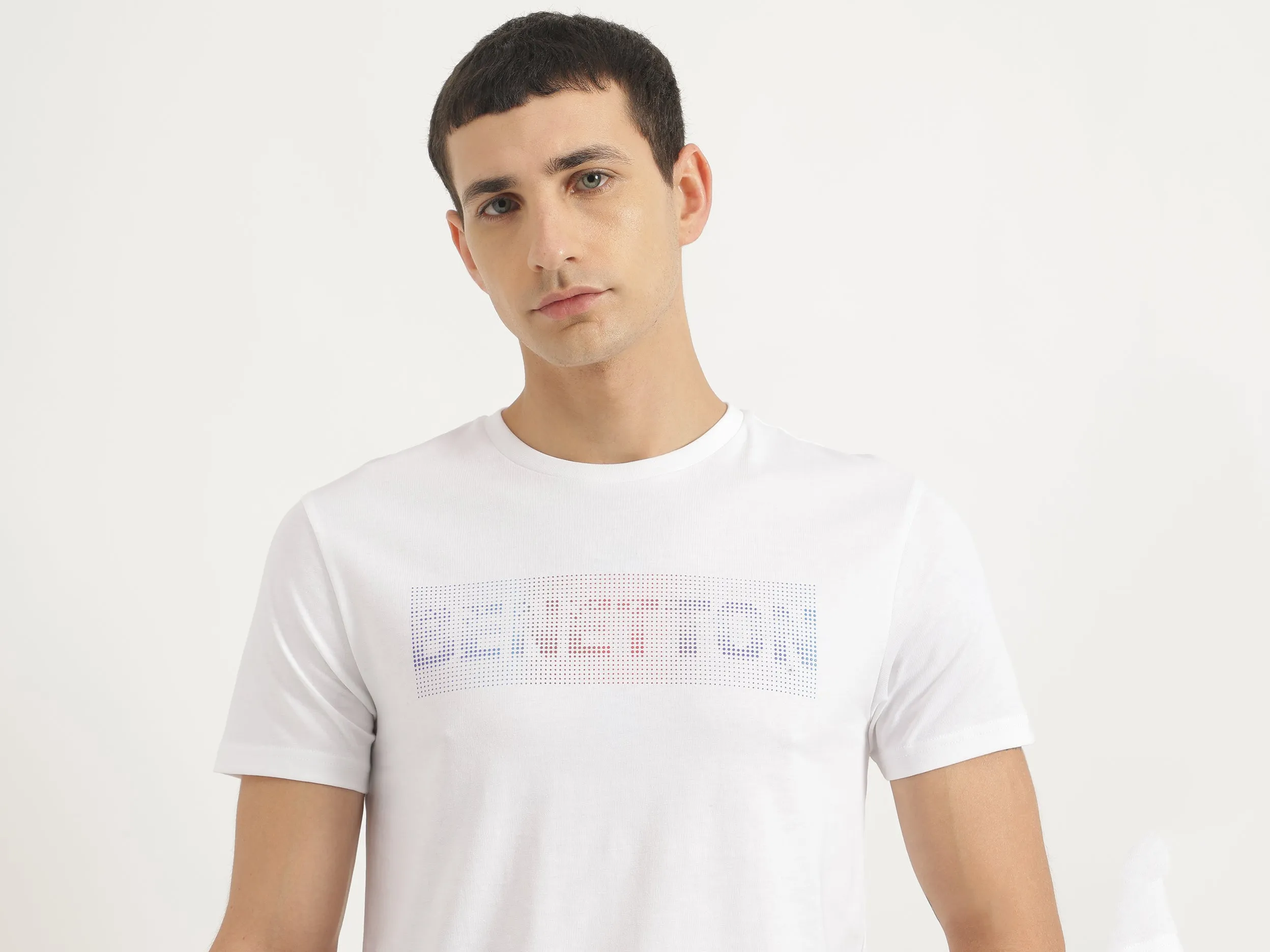 Regular Round Neck Graphic Print T-Shirt