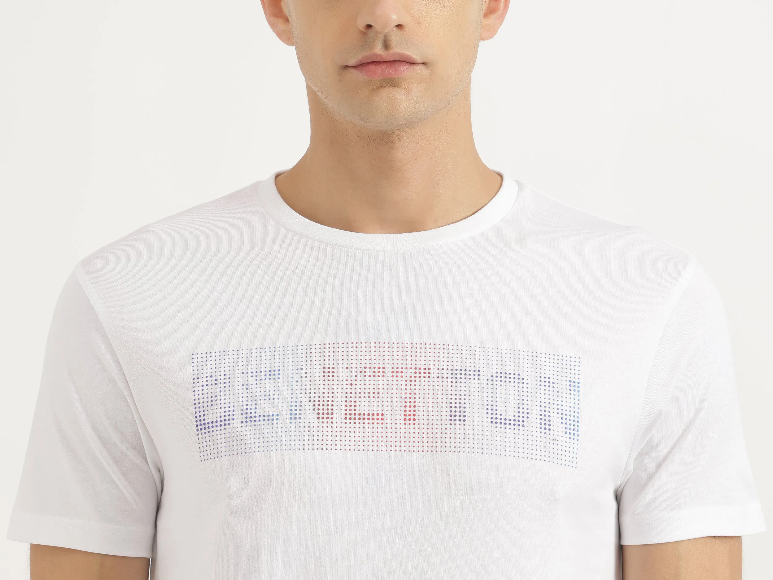 Regular Round Neck Graphic Print T-Shirt
