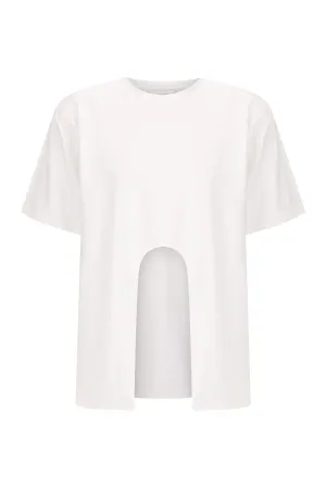Relaxed Cut Out Tee