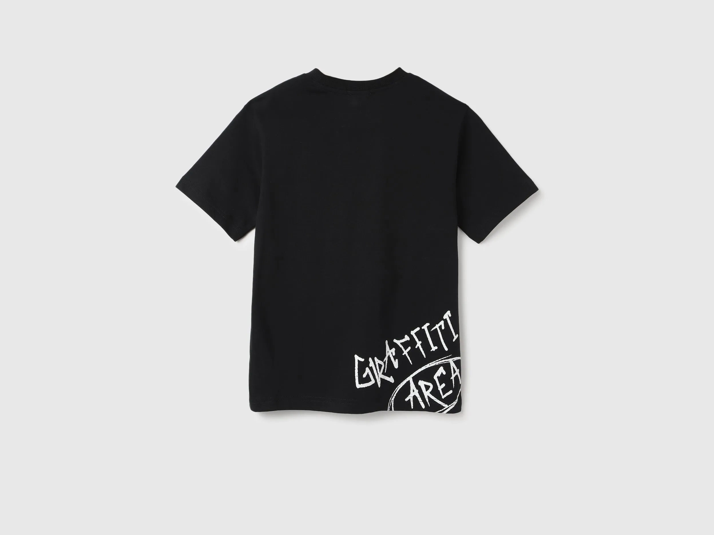 Relaxed Fit Crew Neck Printed T-Shirt