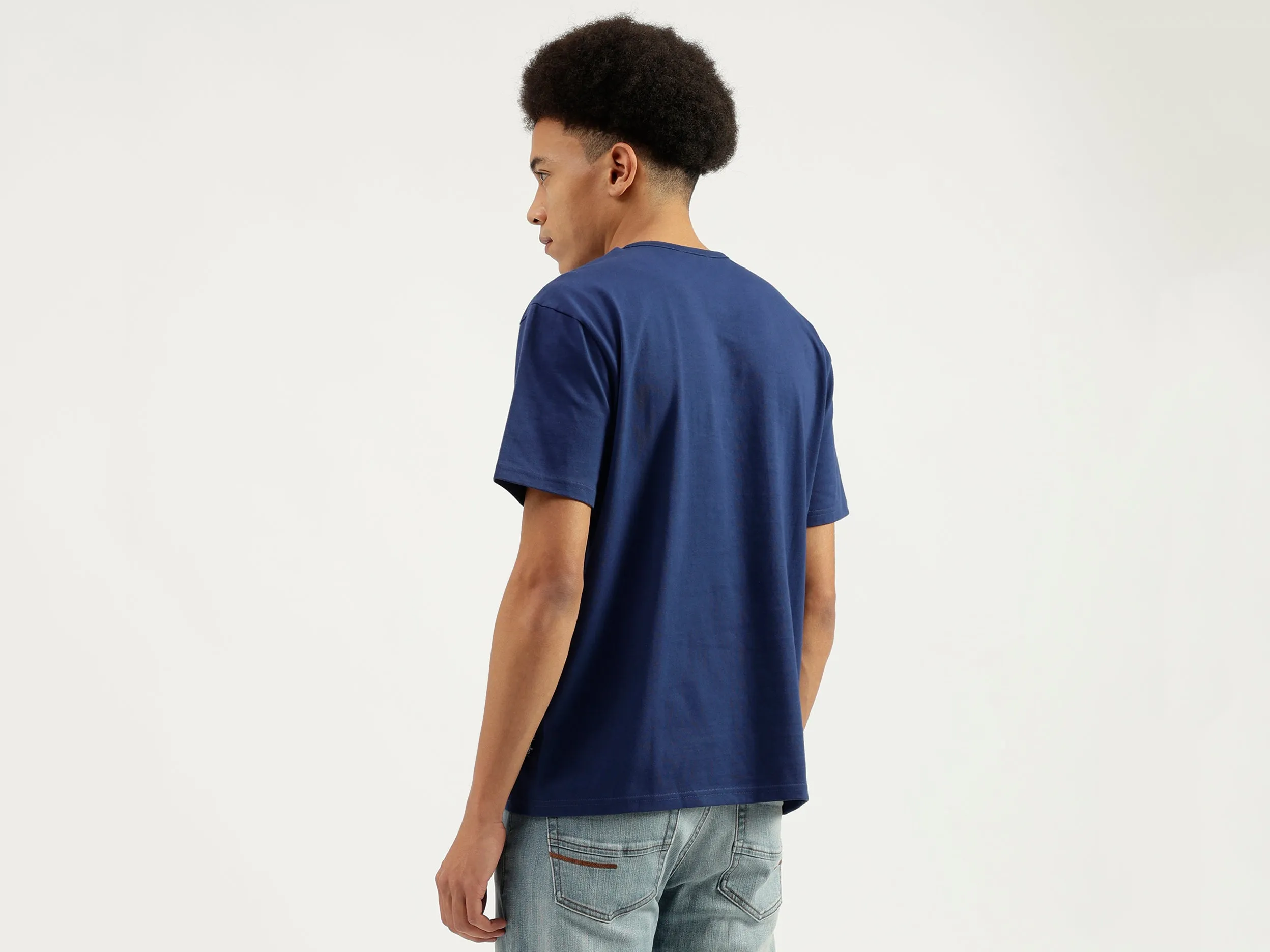 Relaxed Fit Round Neck Printed T-Shirt