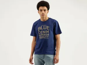 Relaxed Fit Round Neck Printed T-Shirt