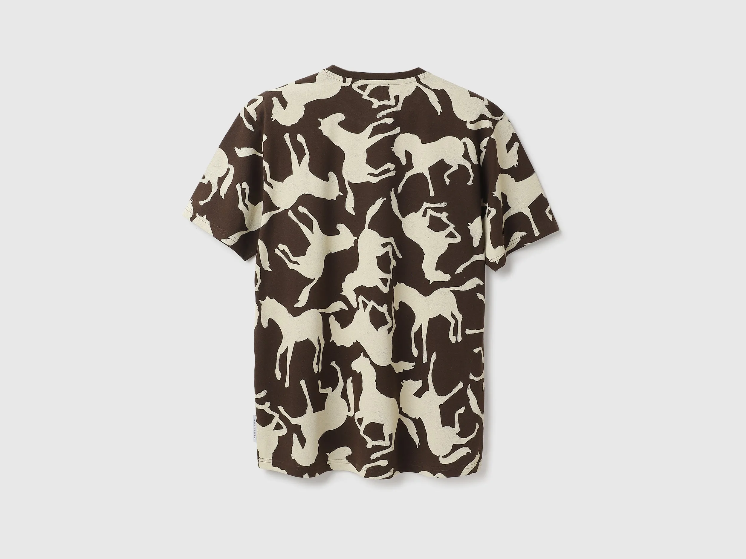 Relaxed Fit Round Neck Printed T-Shirt