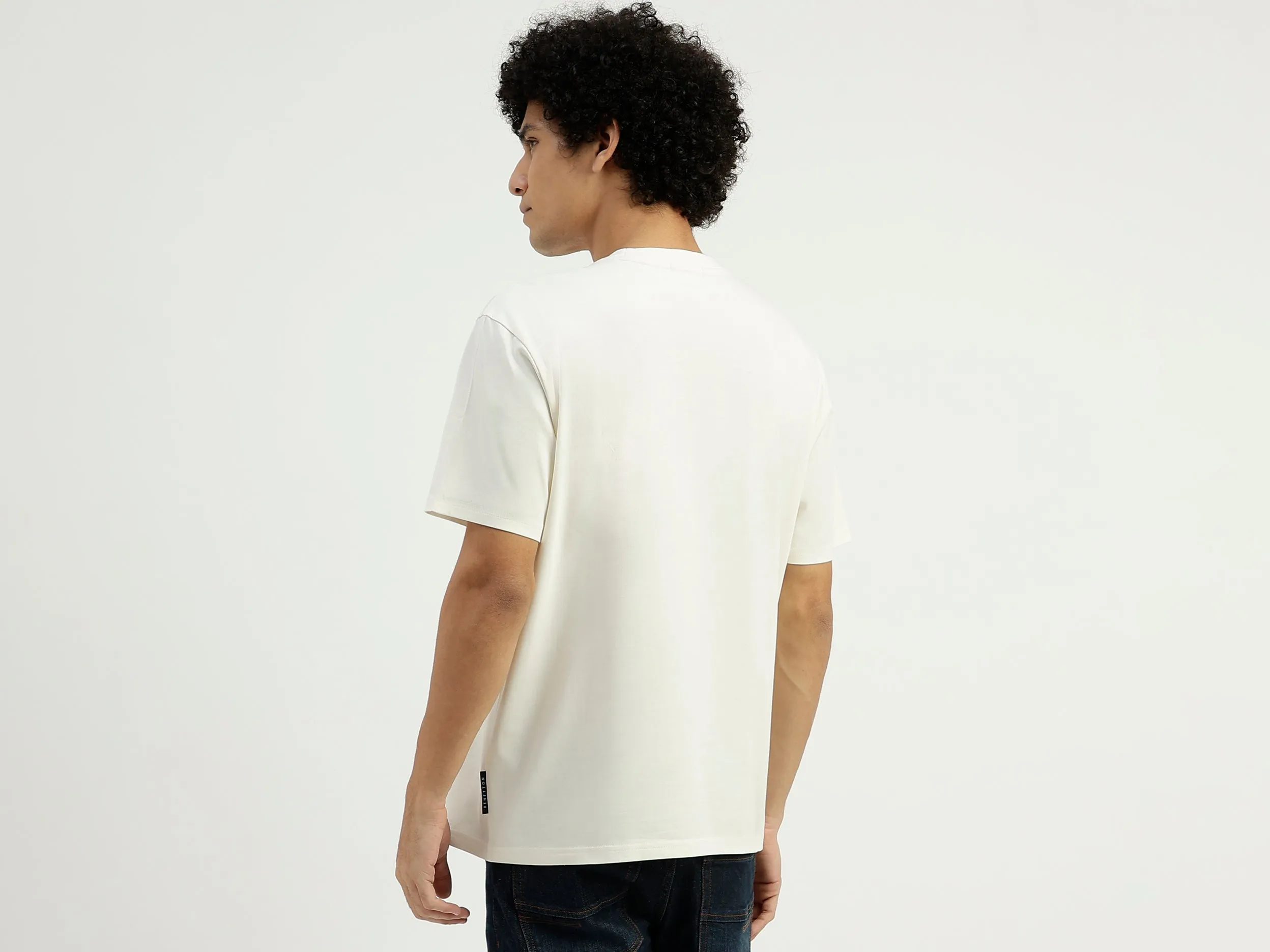 Relaxed Fit Round Neck Printed T-Shirt