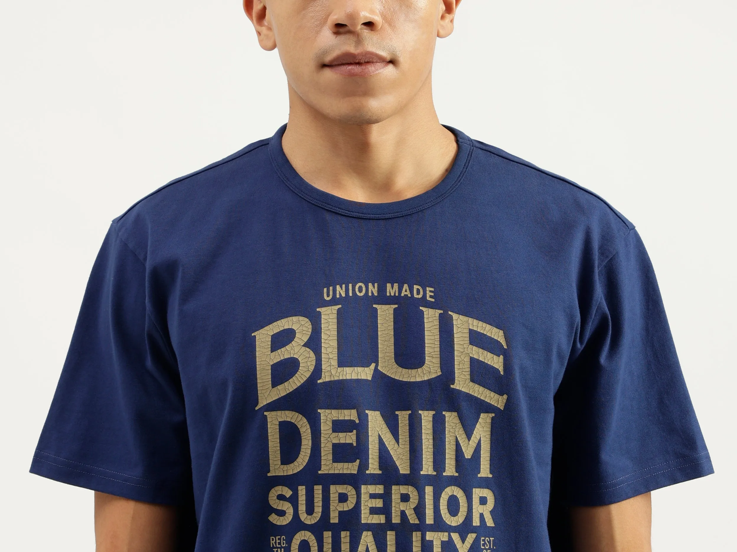 Relaxed Fit Round Neck Printed T-Shirt