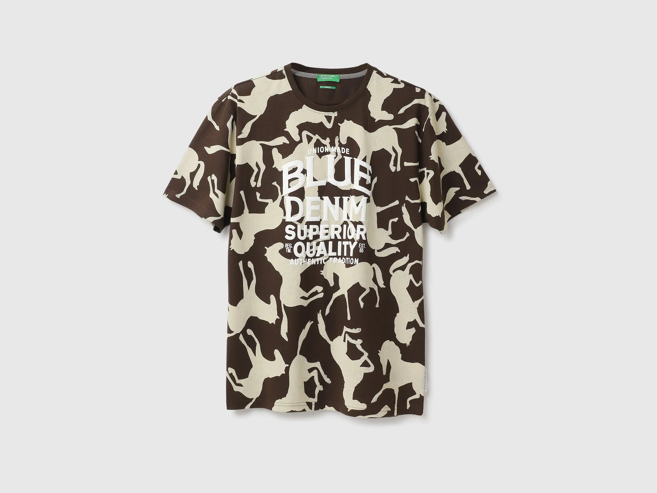 Relaxed Fit Round Neck Printed T-Shirt