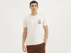 Relaxed Fit Round Neck Solid Tshirt