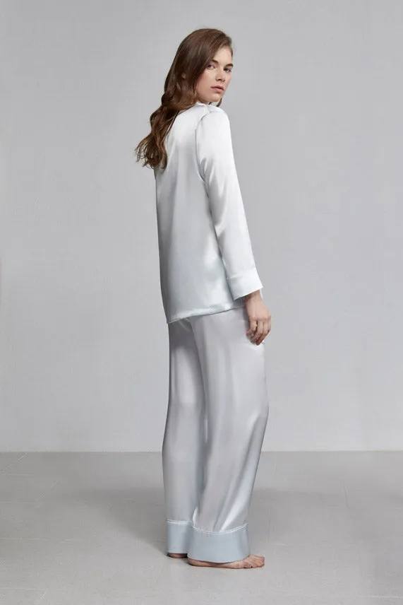 relaxed long pant, iceberg