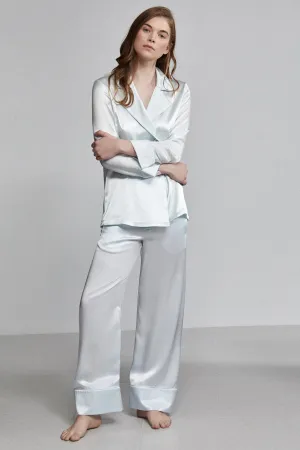 relaxed long pant, iceberg