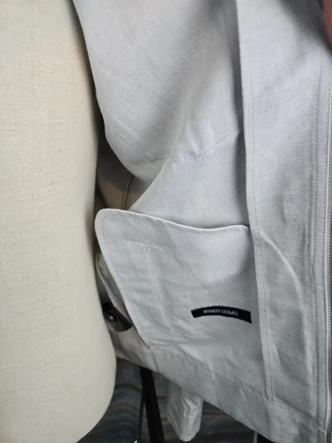 Remus Uomo Cotton-Linen Shirt Jacket – Regular Fit