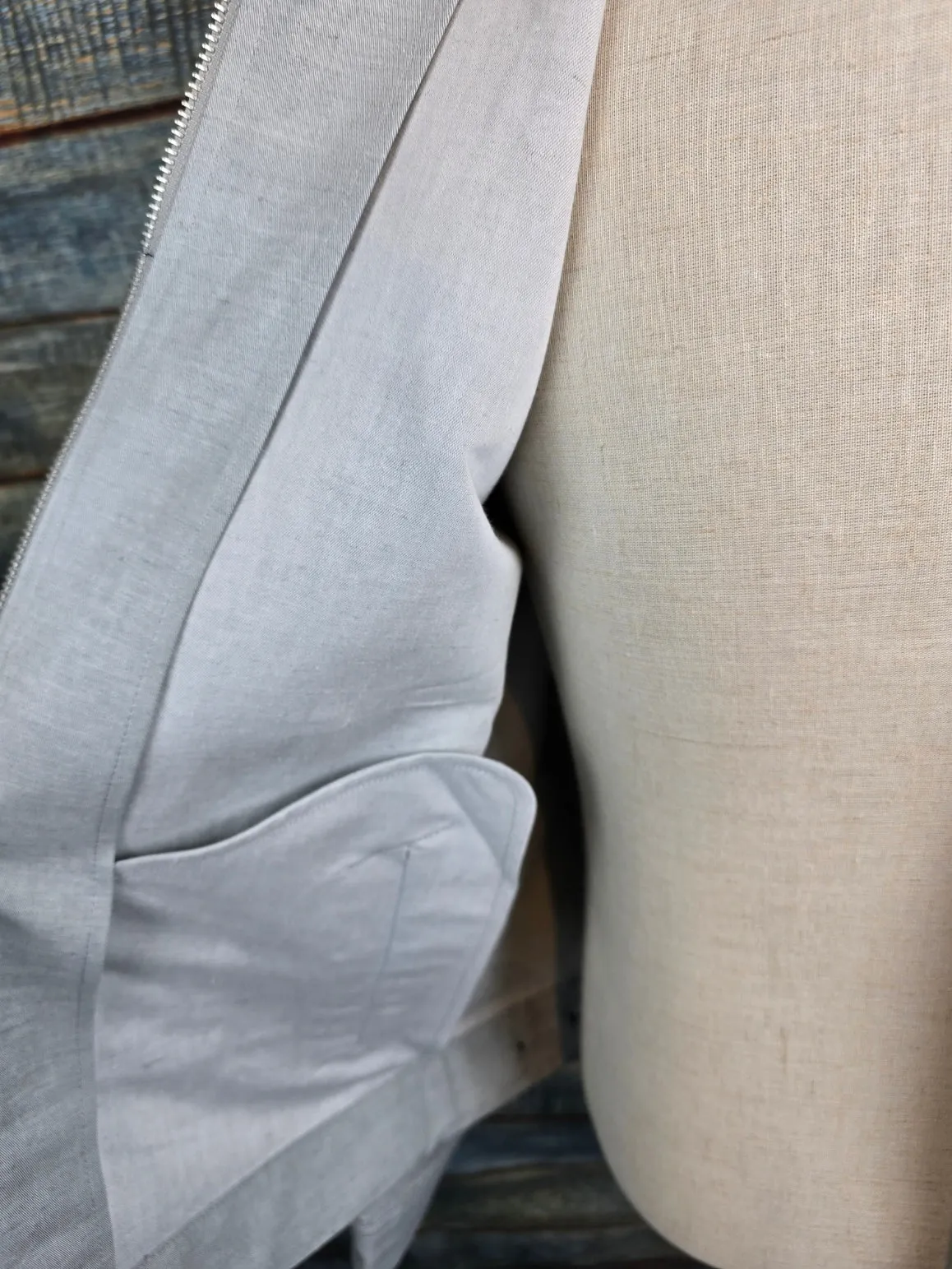Remus Uomo Cotton-Linen Shirt Jacket – Regular Fit