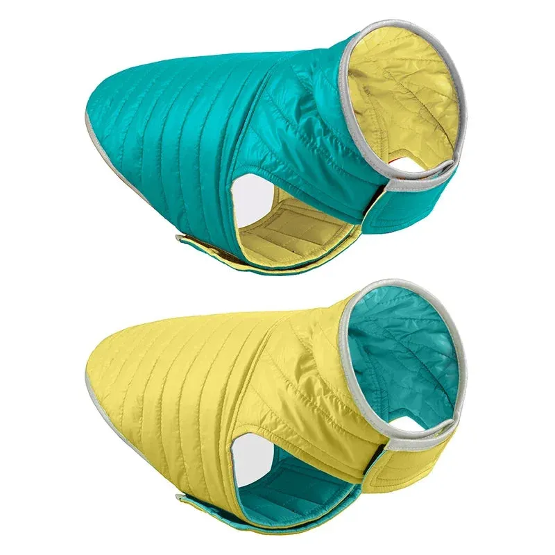 Reversible Reflective Dog Winter Vest