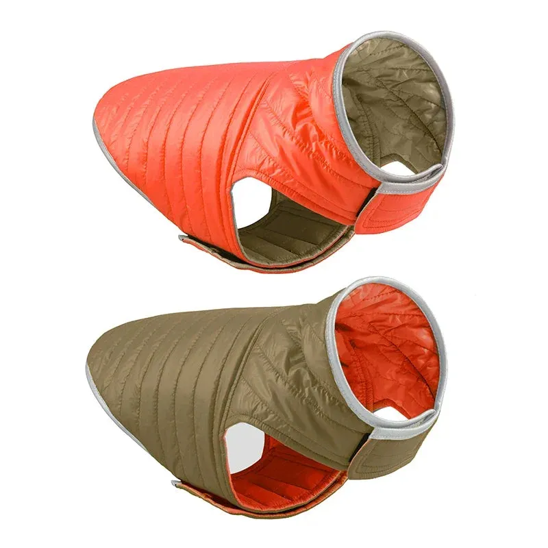Reversible Reflective Dog Winter Vest