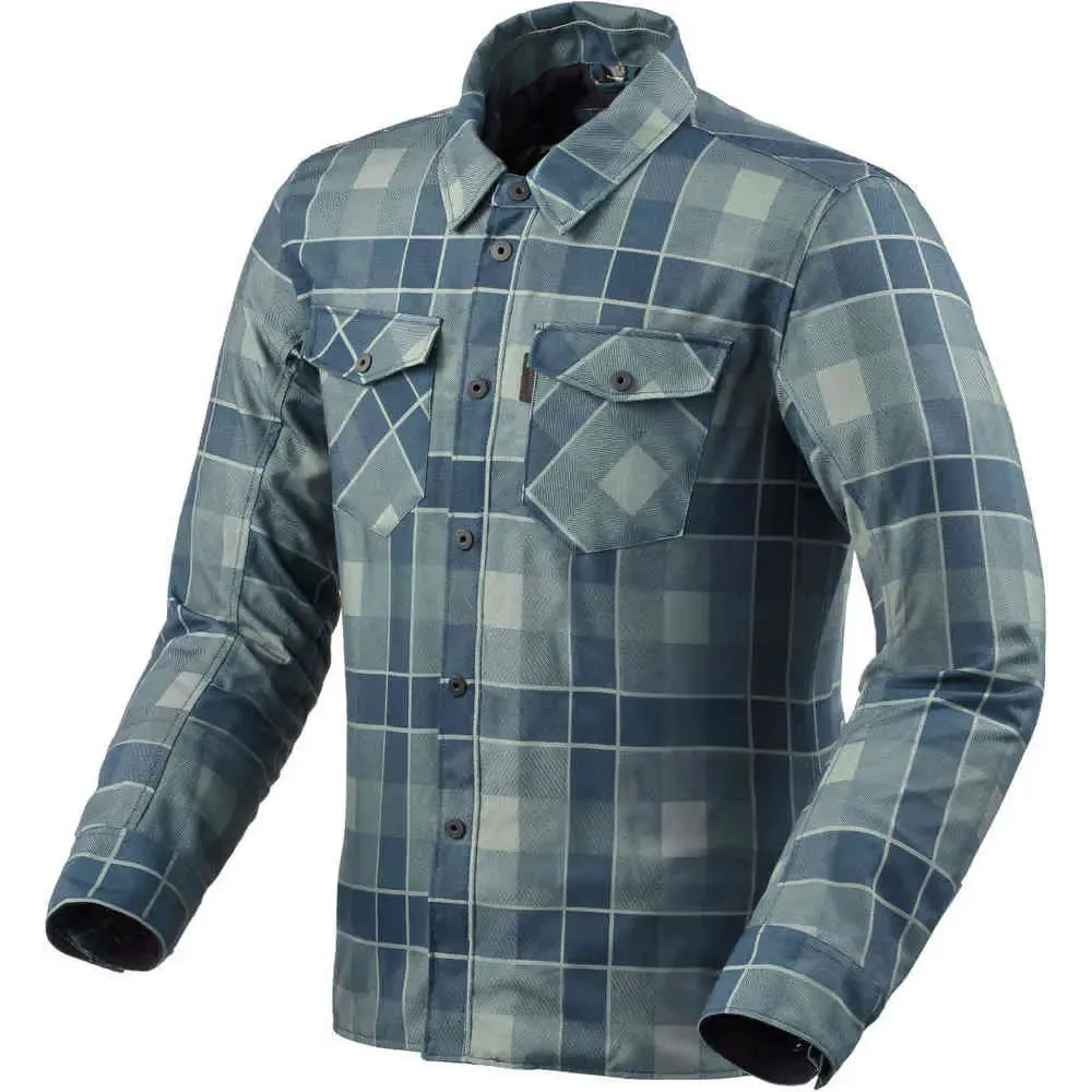 REV'IT! Bison 2 H2O Overshirt, Dark Navy