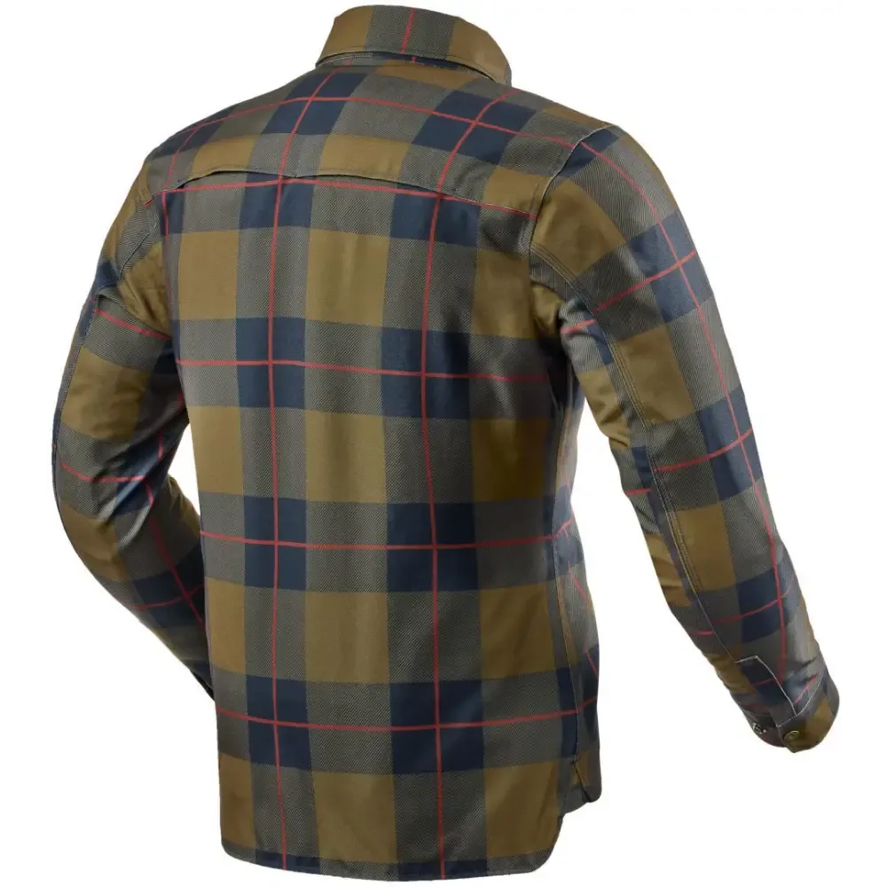 REV'IT! Bison 2 H2O Overshirt, Ocher Yellow