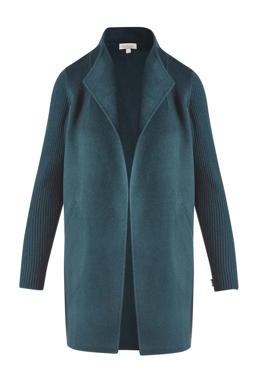 Rib Sleeve Coat (Best-Seller New Colors!)