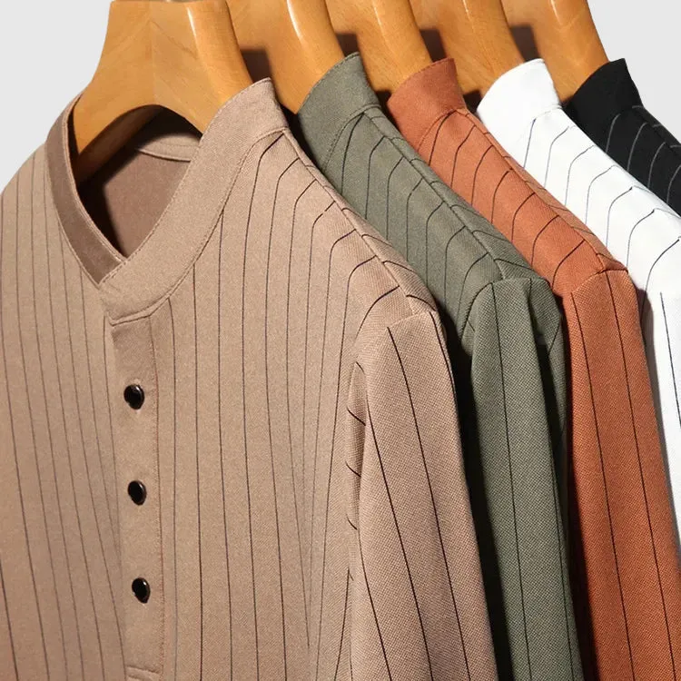 Roberto Russo Casual Striped Shirt
