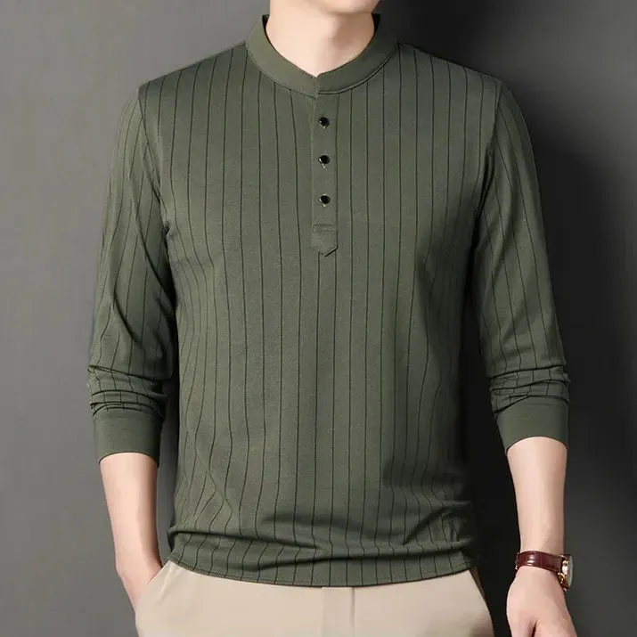 Roberto Russo Casual Striped Shirt