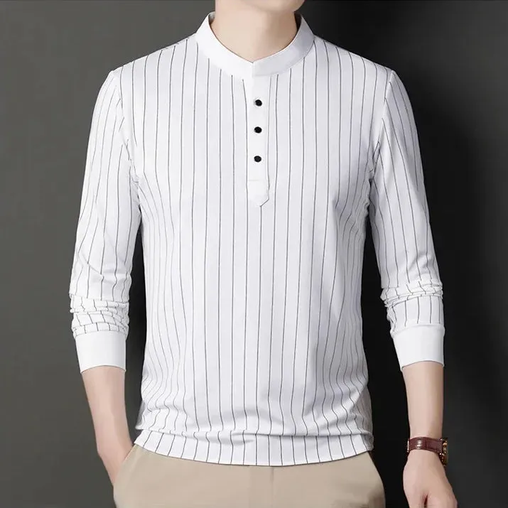 Roberto Russo Casual Striped Shirt