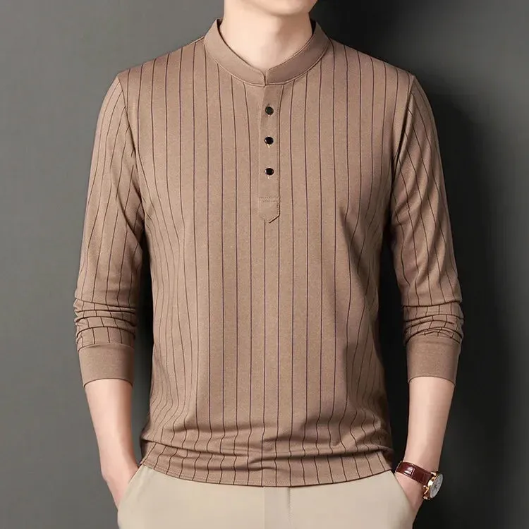 Roberto Russo Casual Striped Shirt
