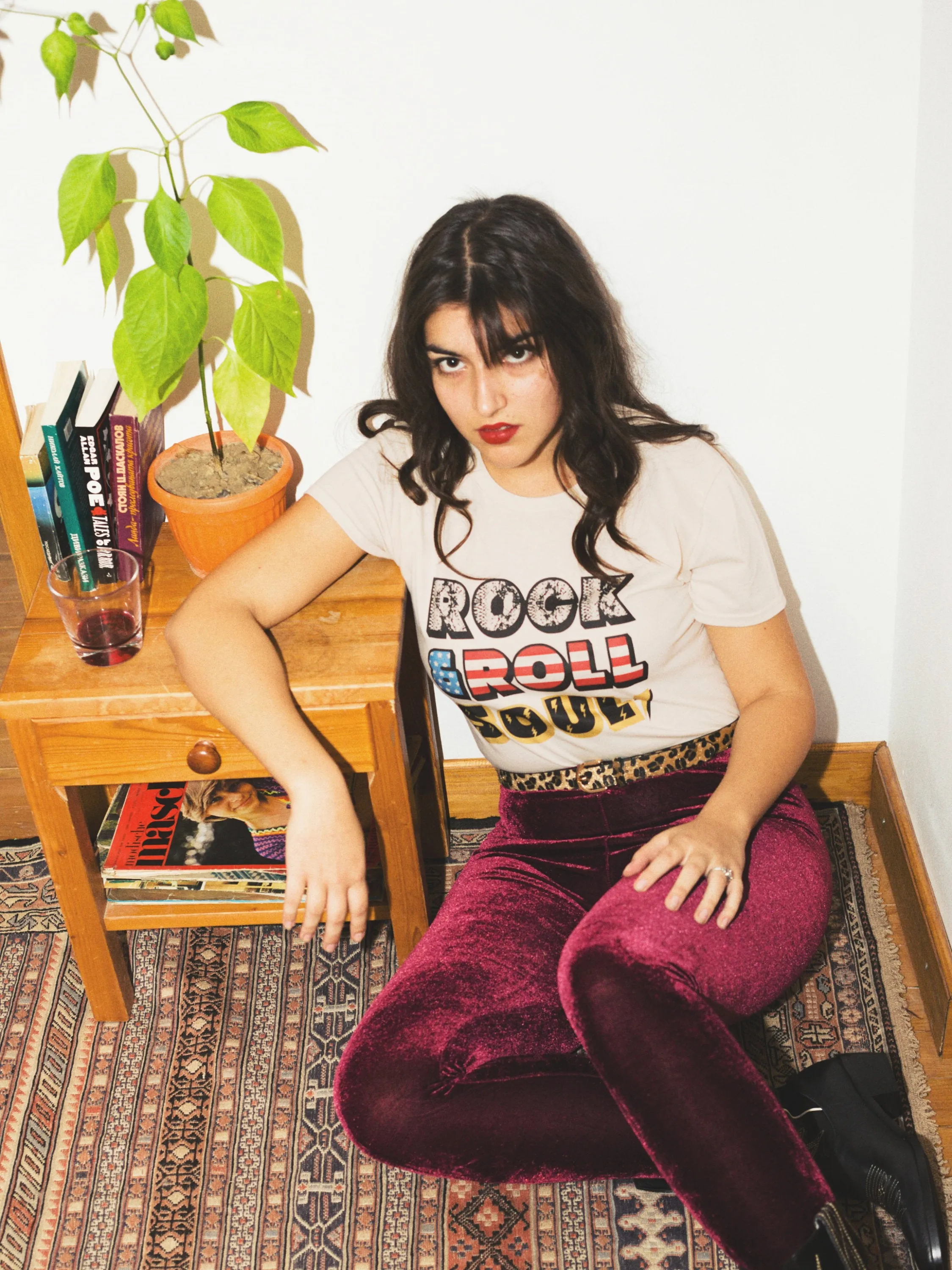 Rock & Roll Soul Tee - Soft Cream