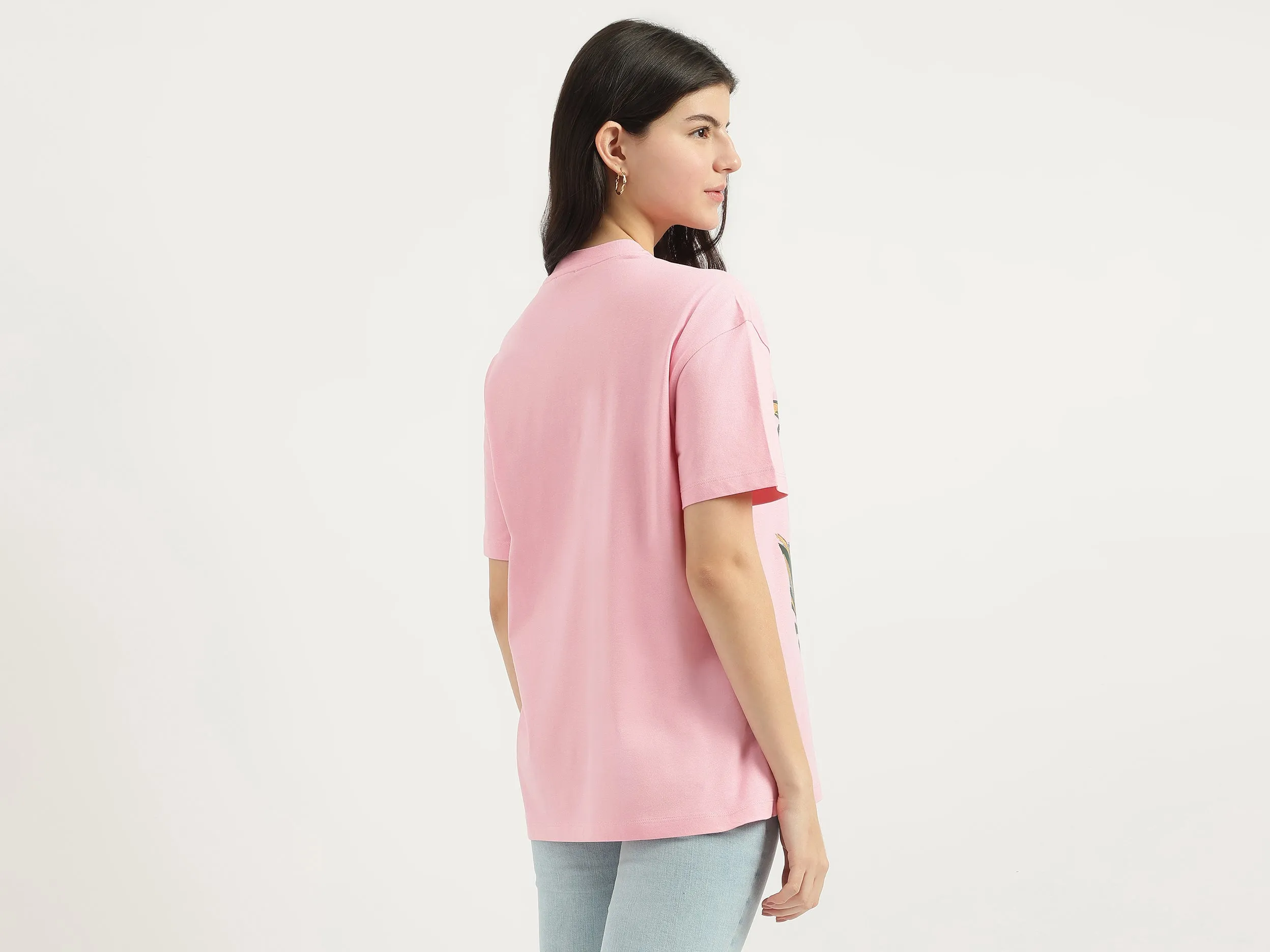 Round Neck Tropical T-shirt