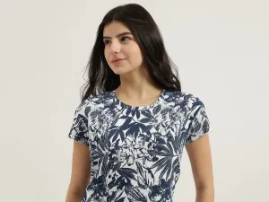 Round Neck Tropical T-shirt