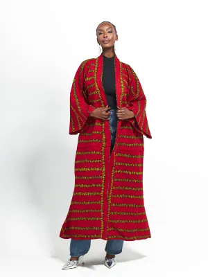 RUWE African Print Kimono