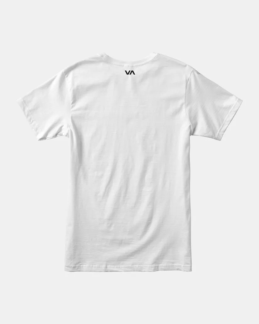 RVCA Mens Blur Short Sleeve Tee