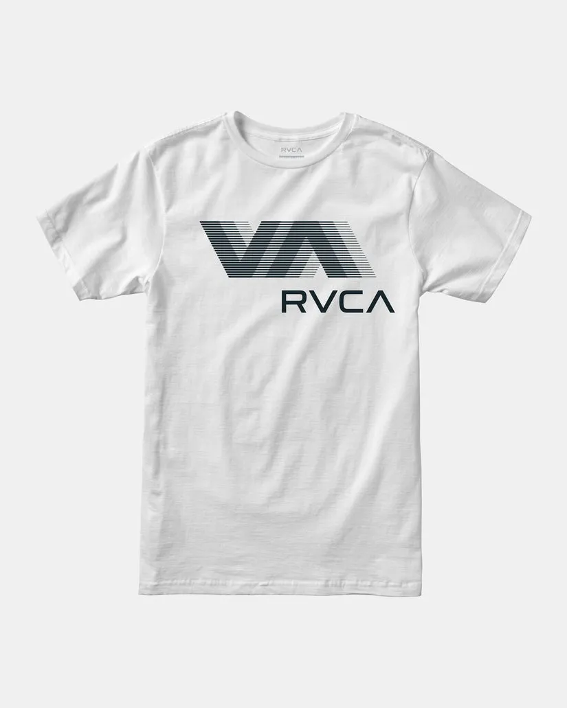 RVCA Mens Blur Short Sleeve Tee