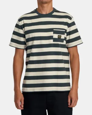 RVCA MensDay Shift Stripe T-Shirt