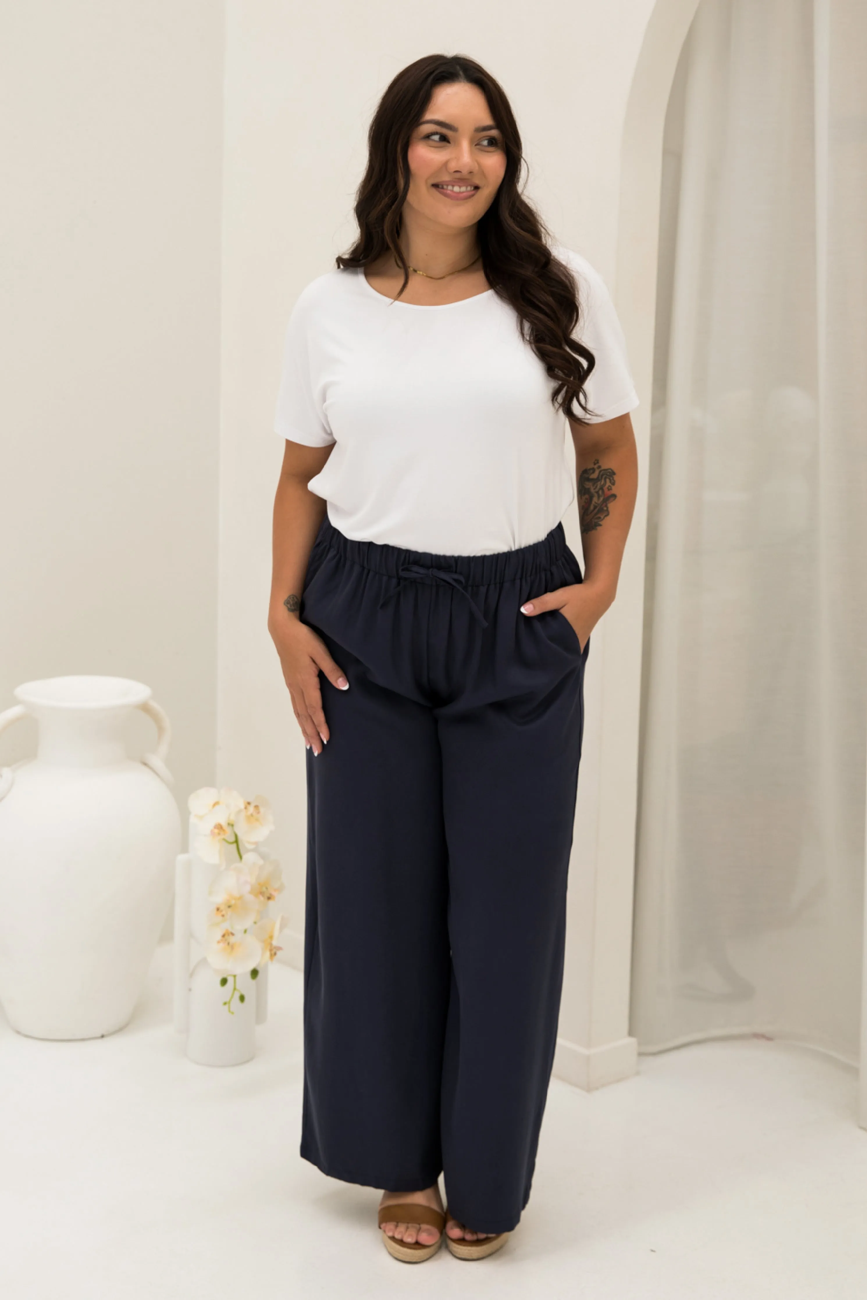 Samara Pant | Regatta Tencel | FINAL SALE