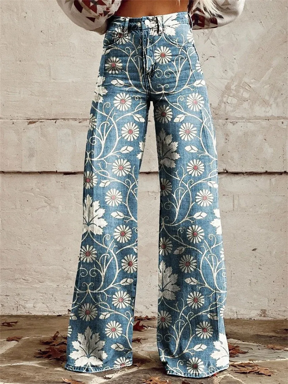 Savannah™ - High-Waisted Wide-Leg Trousers