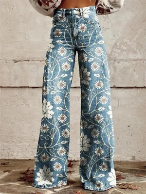 Savannah™ - High-Waisted Wide-Leg Trousers
