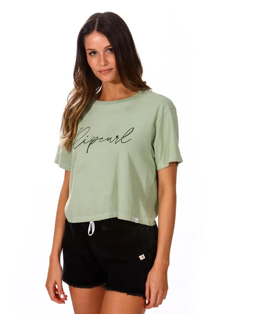 SCRIPT RELAXED TEE