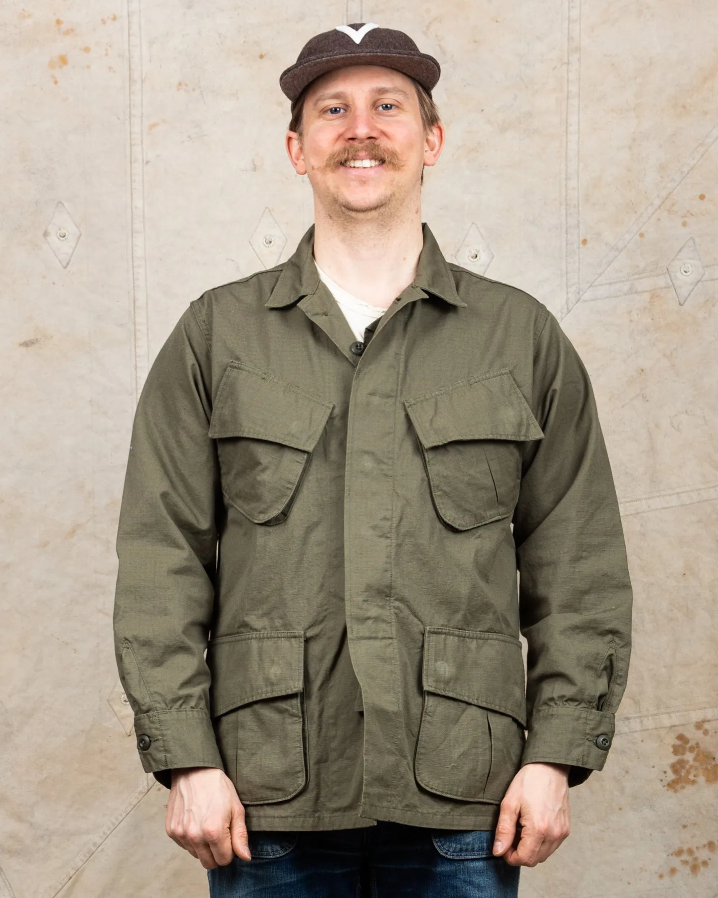 Second Hand OrSlow Ripstop Tropical Jacket Size 1/S