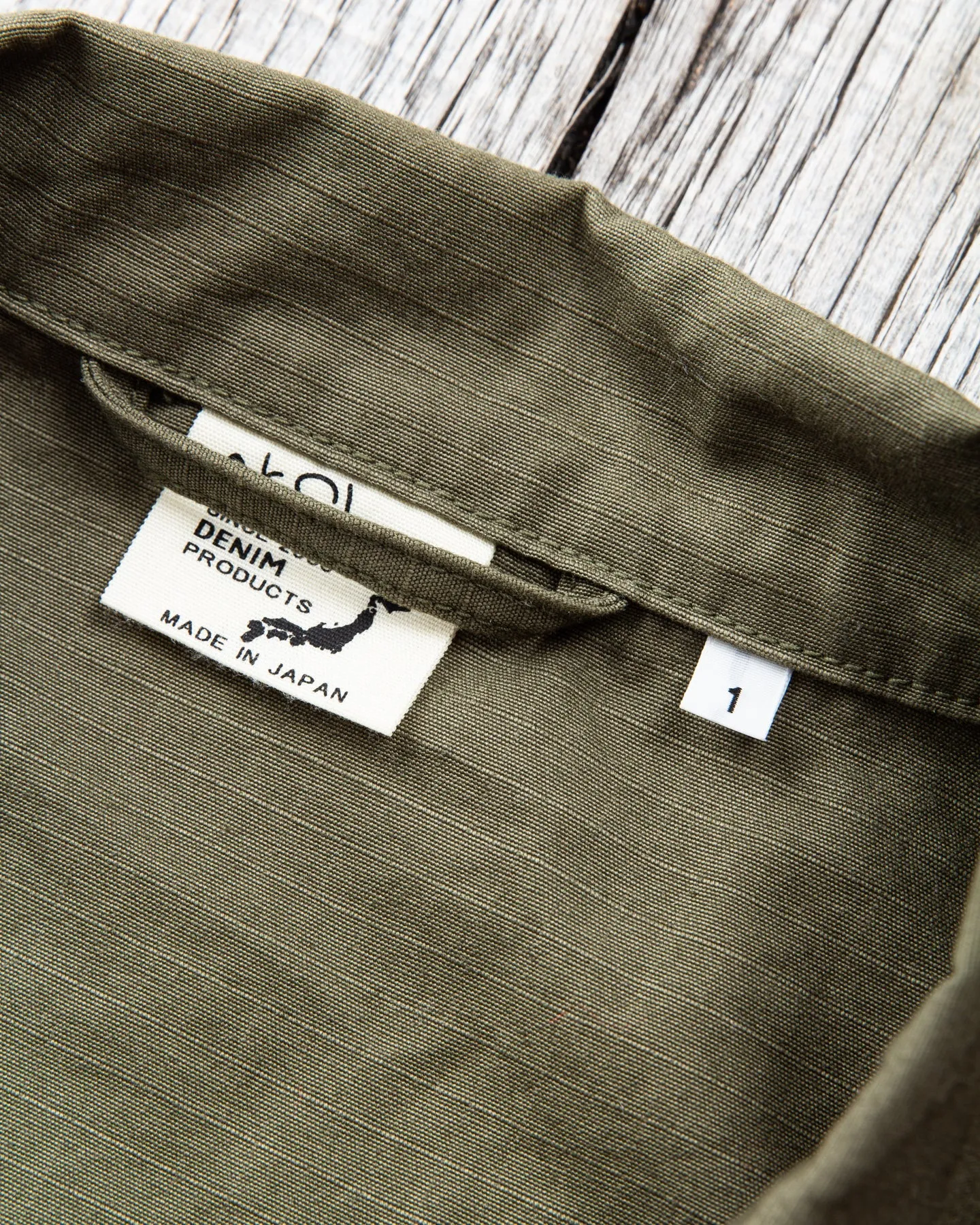 Second Hand OrSlow Ripstop Tropical Jacket Size 1/S