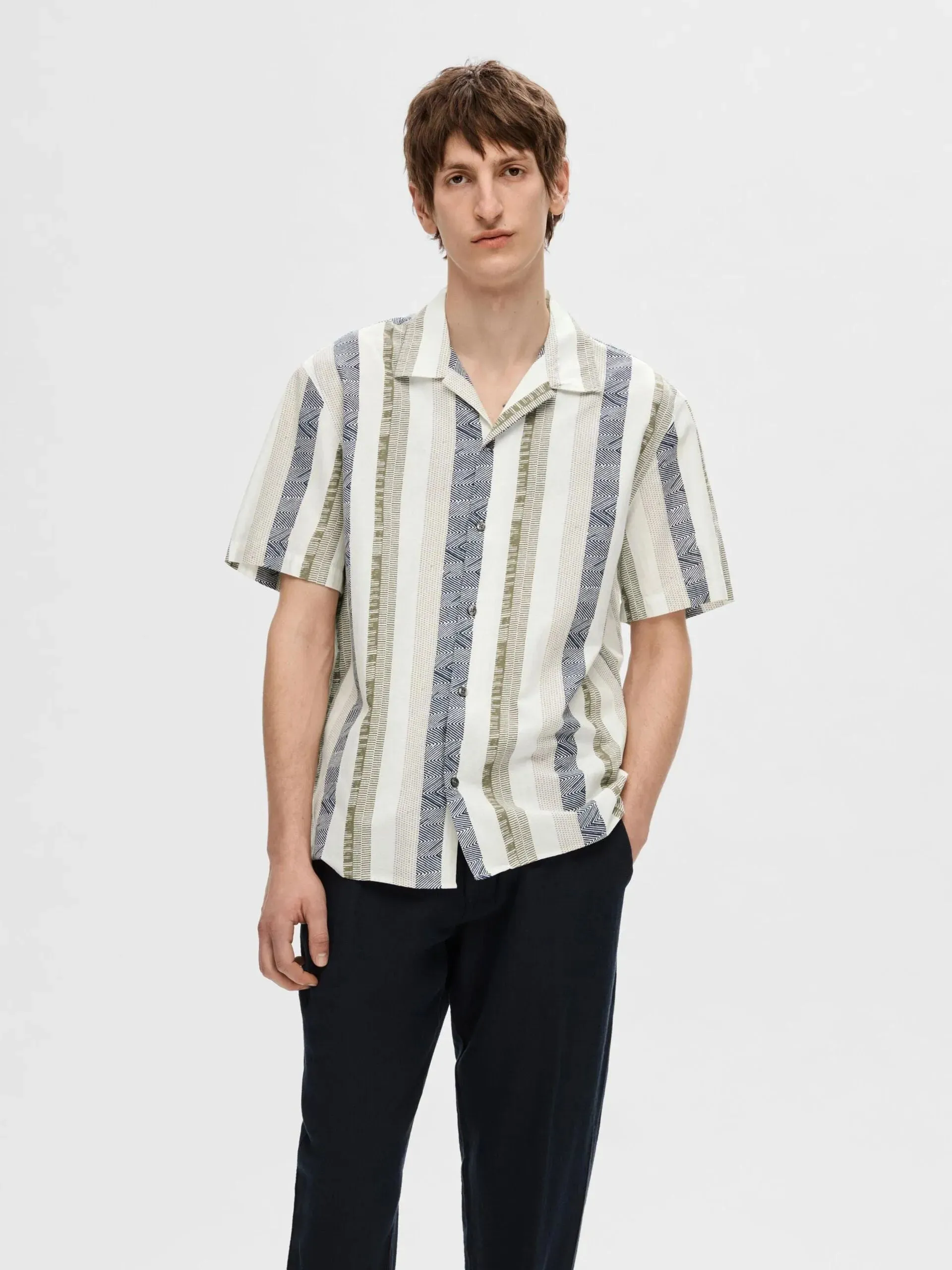 Selected Homme Linen SS Shirt