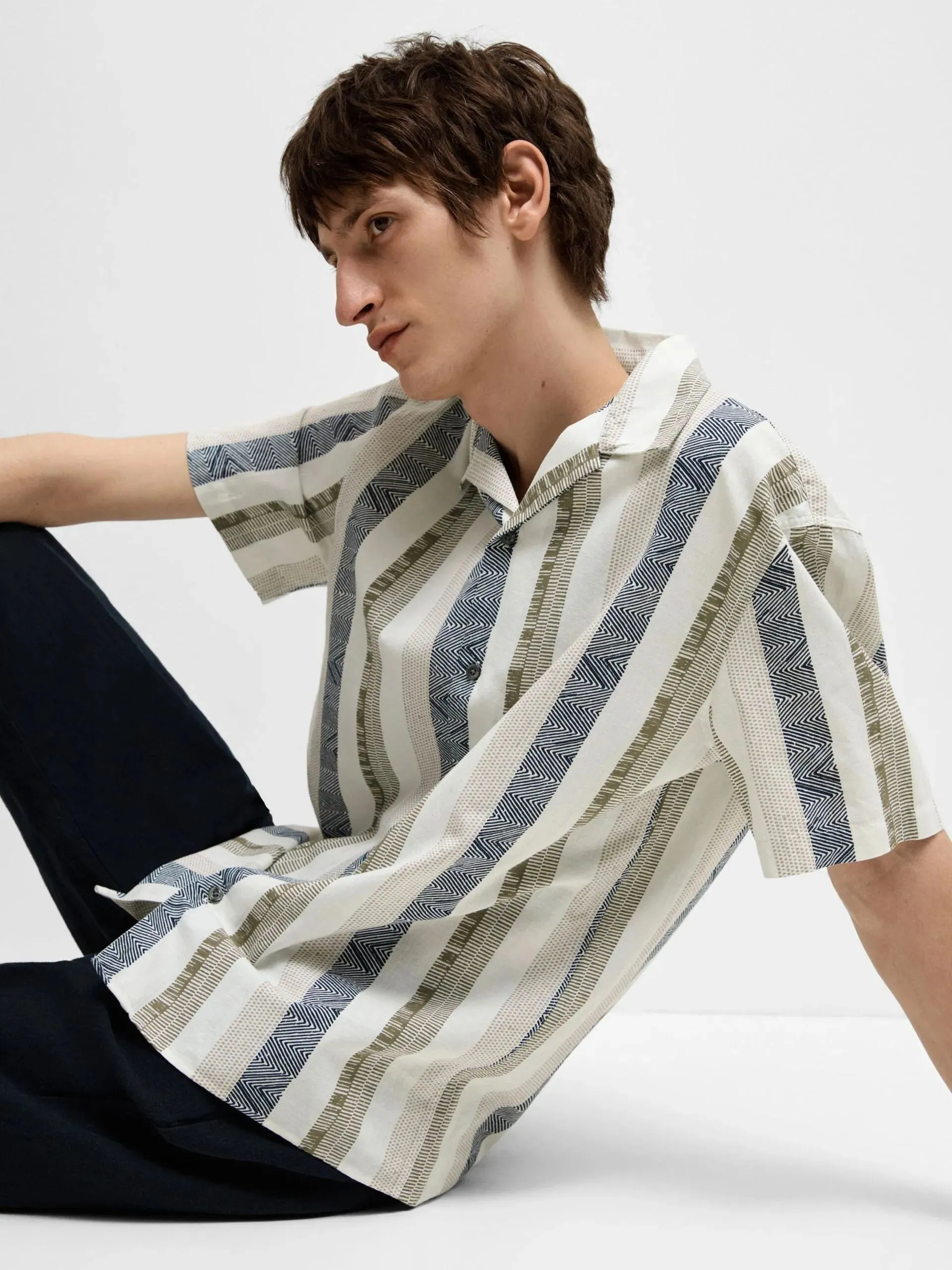 Selected Homme Linen SS Shirt