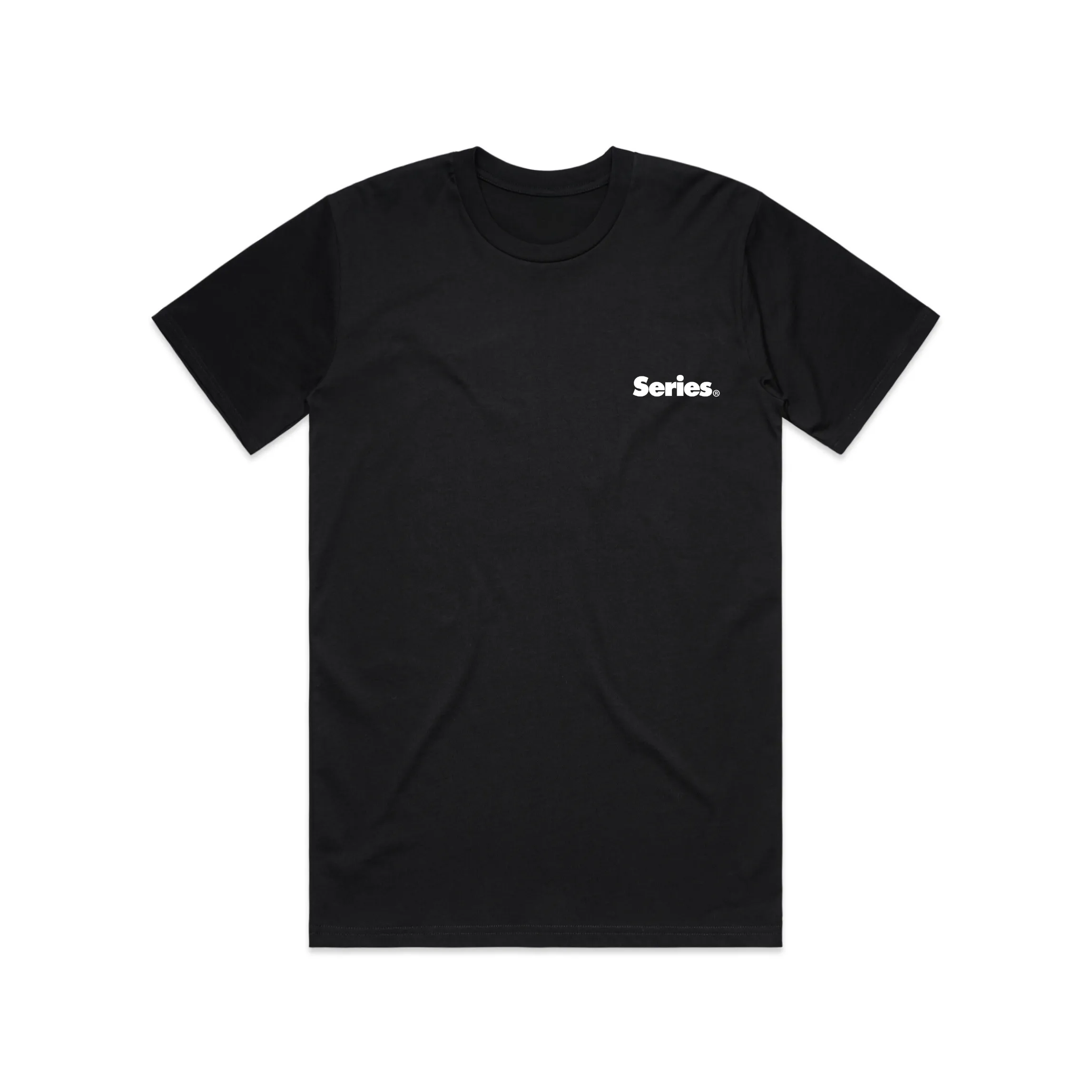 SERIES WORLD ESSENTIALS TSHIRT - BLACK