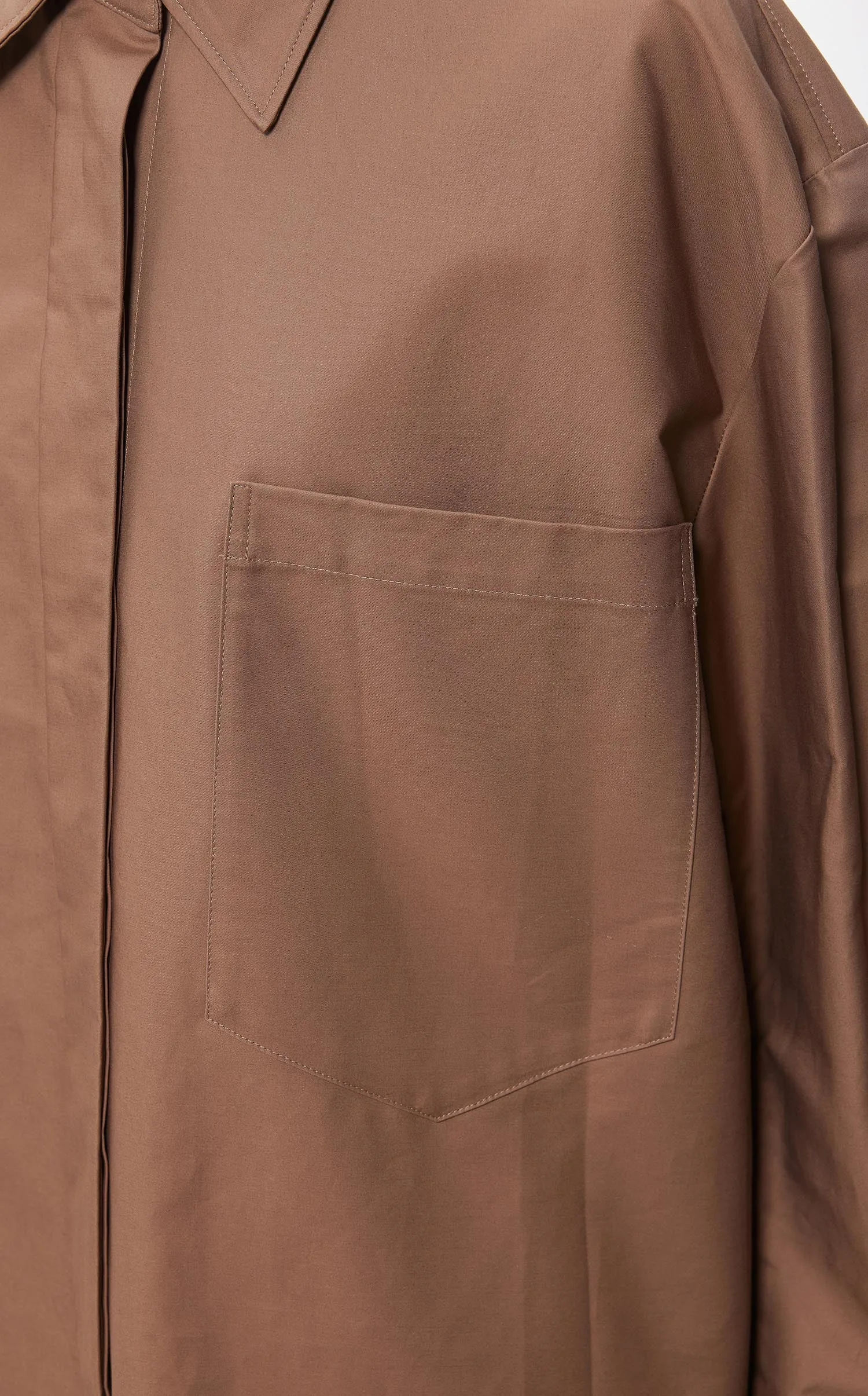 Shirts / JNBY Loose Fit H-Line Long Sleeve Shirt