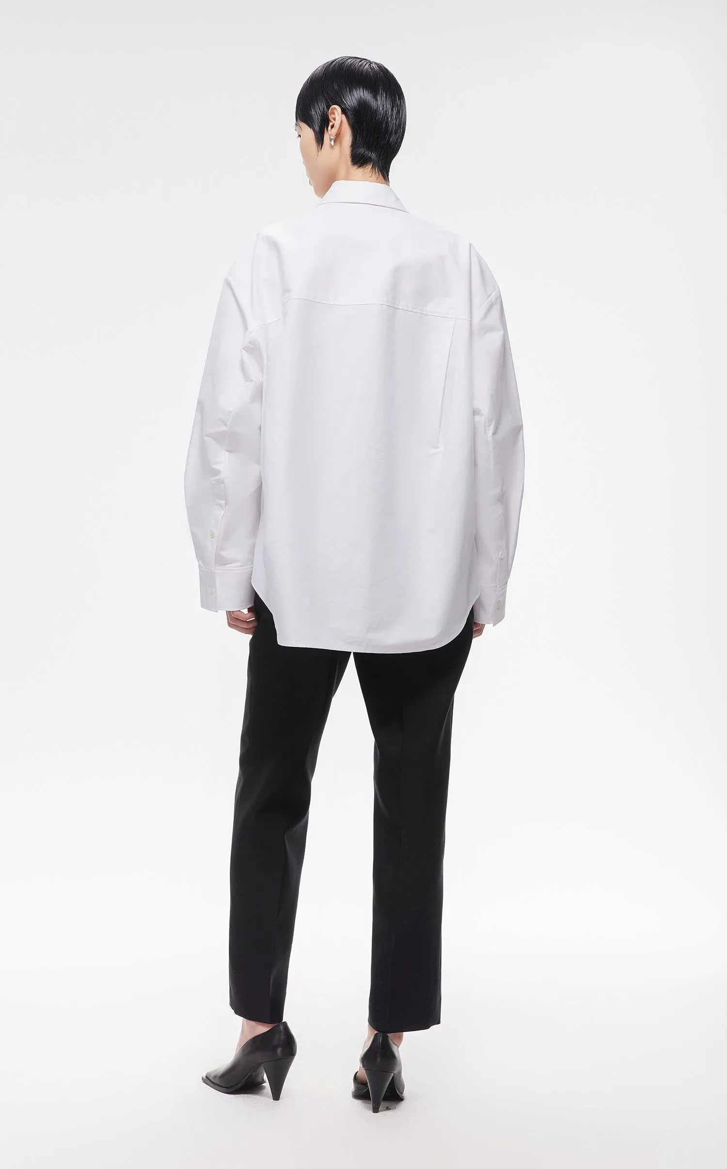 Shirts / JNBY Loose Fit H-Line Long Sleeve Shirt